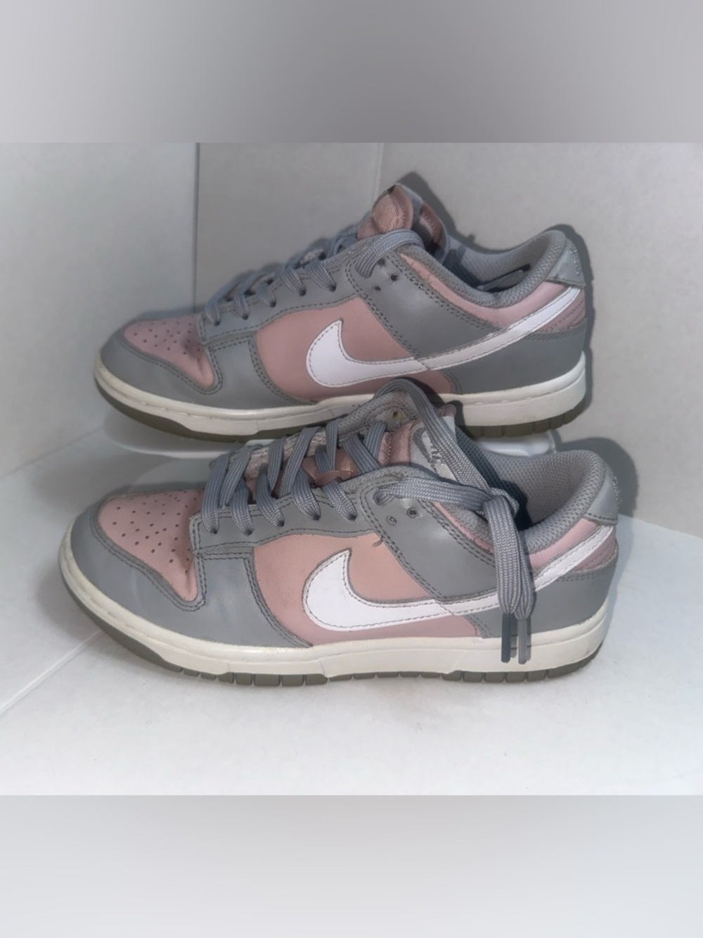 Size 7- Nike Dunk Low Pink Oxford Women's DM8329-600 - Picture 6 of 7